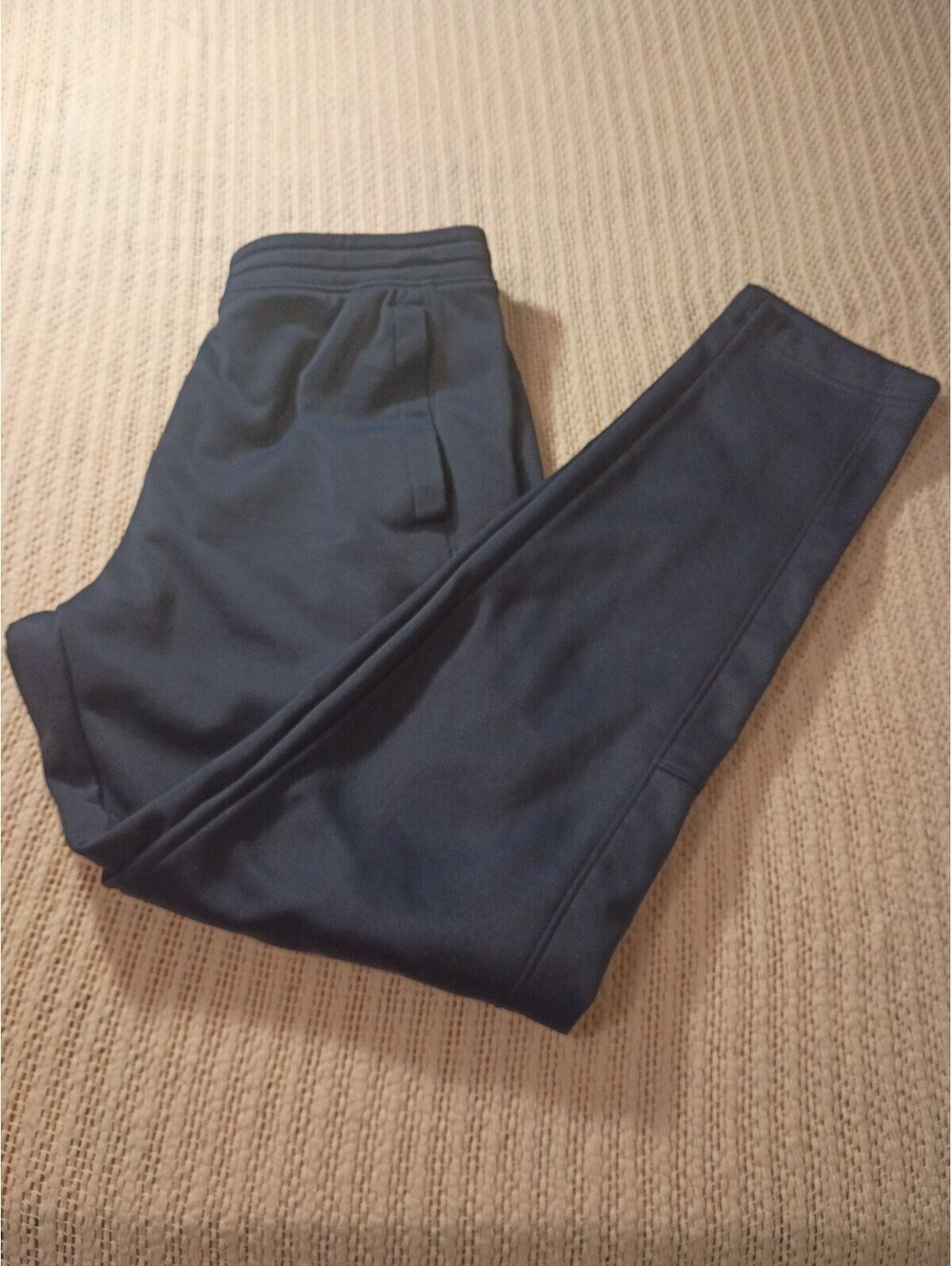 Under Armour Loose Fit Black Track Pants Medium
